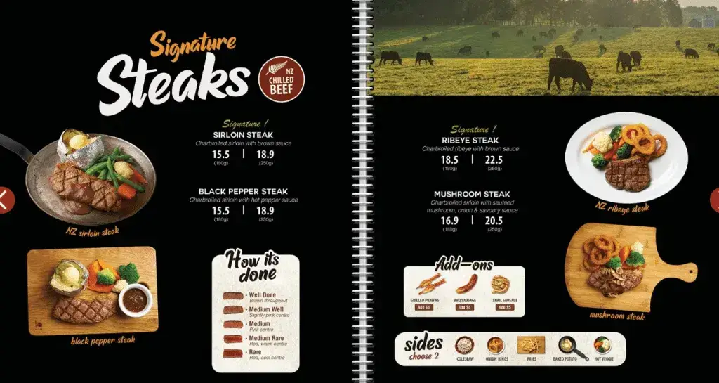 Buddy Hoagies Steak & Lamb Menu prices