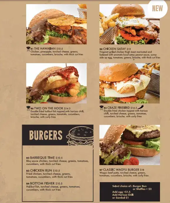 Craze Kitchen Singapore Burgers Prices