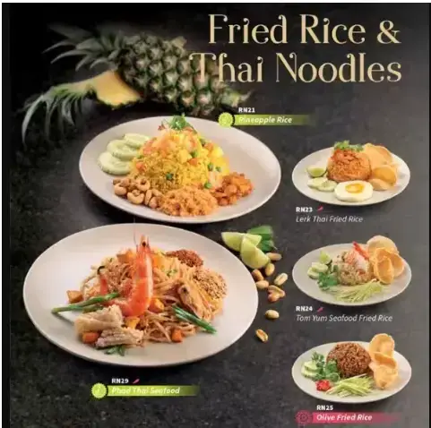 Lerk Thai Menu 