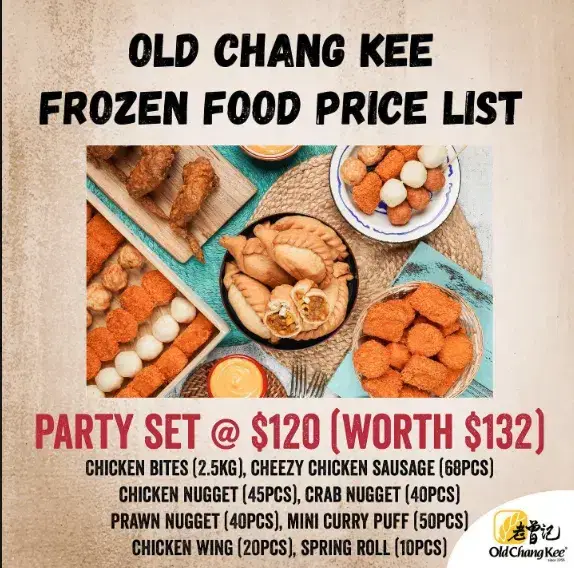 OLD CHANG KEE BOXES PRICES