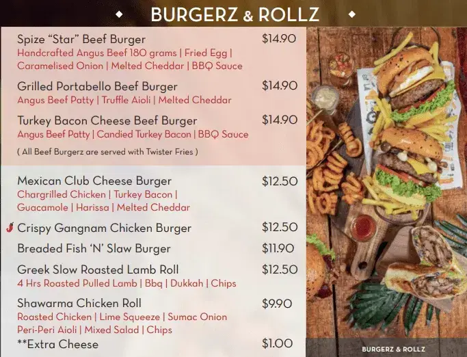 SPIZE BURGERS ROLLS 1